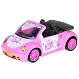 JOKO RC Auto Kabriolet so svetlom na diaľkové ovládanie pre dievčatá, ružové