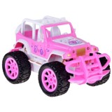 JOKO RC Auto Jeep Off-Road so svetlom na diaľkové ovládanie pre dievčatá, ružové