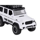 JOKO Terénne Auto Off-road so svetlom a zvukom + príves na prepravu koní + figúrka Koňa
