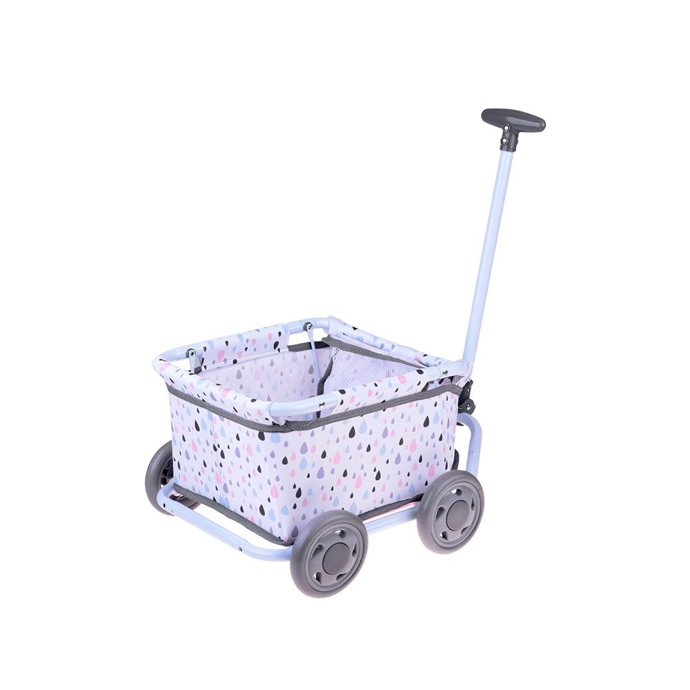 JOKO Kočík pre bábiky, vozík s rúčkou