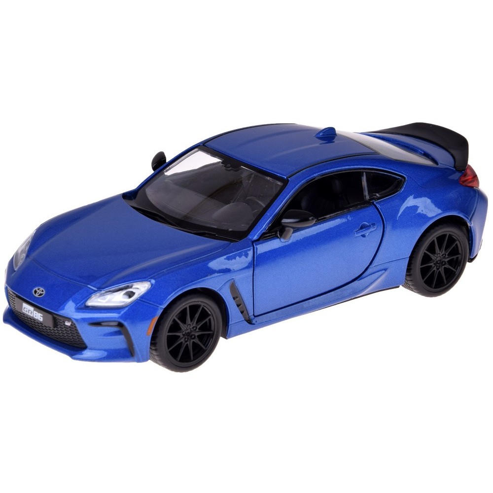 JOKO Kovový Model Auto Toyota GR86 1:28 so svetlom a zvukom, modré