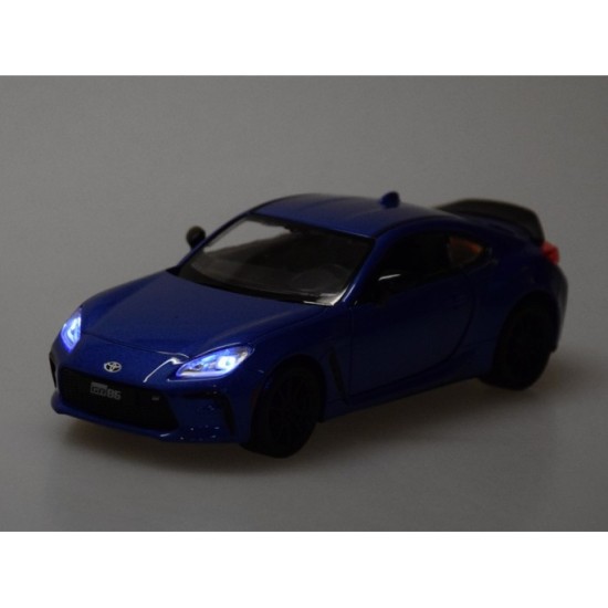 JOKO Kovový Model Auto Toyota GR86 1:28 so svetlom a zvukom, modré