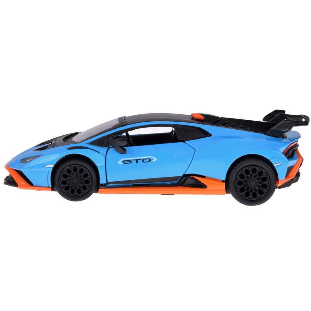 JOKO Kovové Auto Lamborghini Huracan STO so svetlom a zvukom 1:32, na batérie, modré