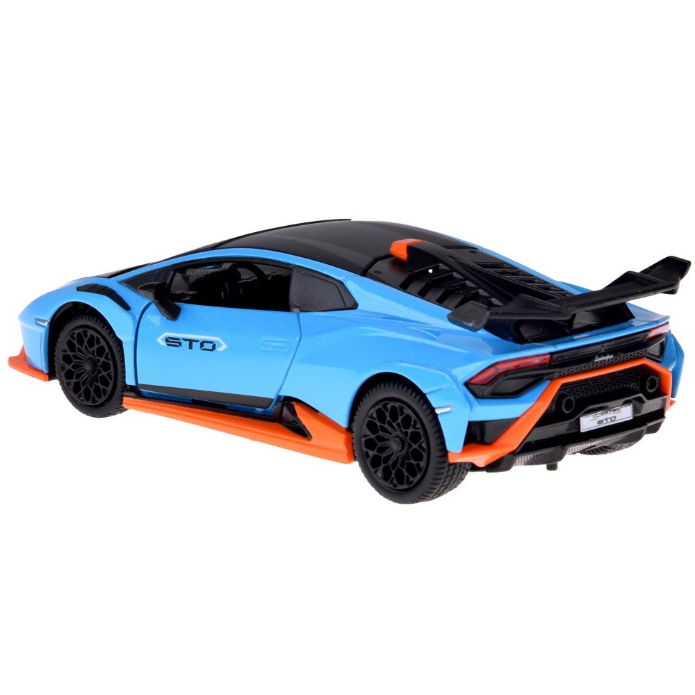 JOKO Kovové Auto Lamborghini Huracan STO so svetlom a zvukom 1:32, na batérie, modré