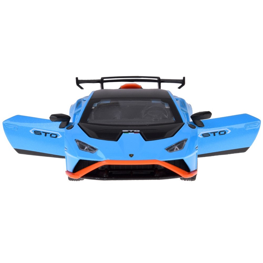 JOKO Kovové Auto Lamborghini Huracan STO so svetlom a zvukom 1:32, na batérie, modré