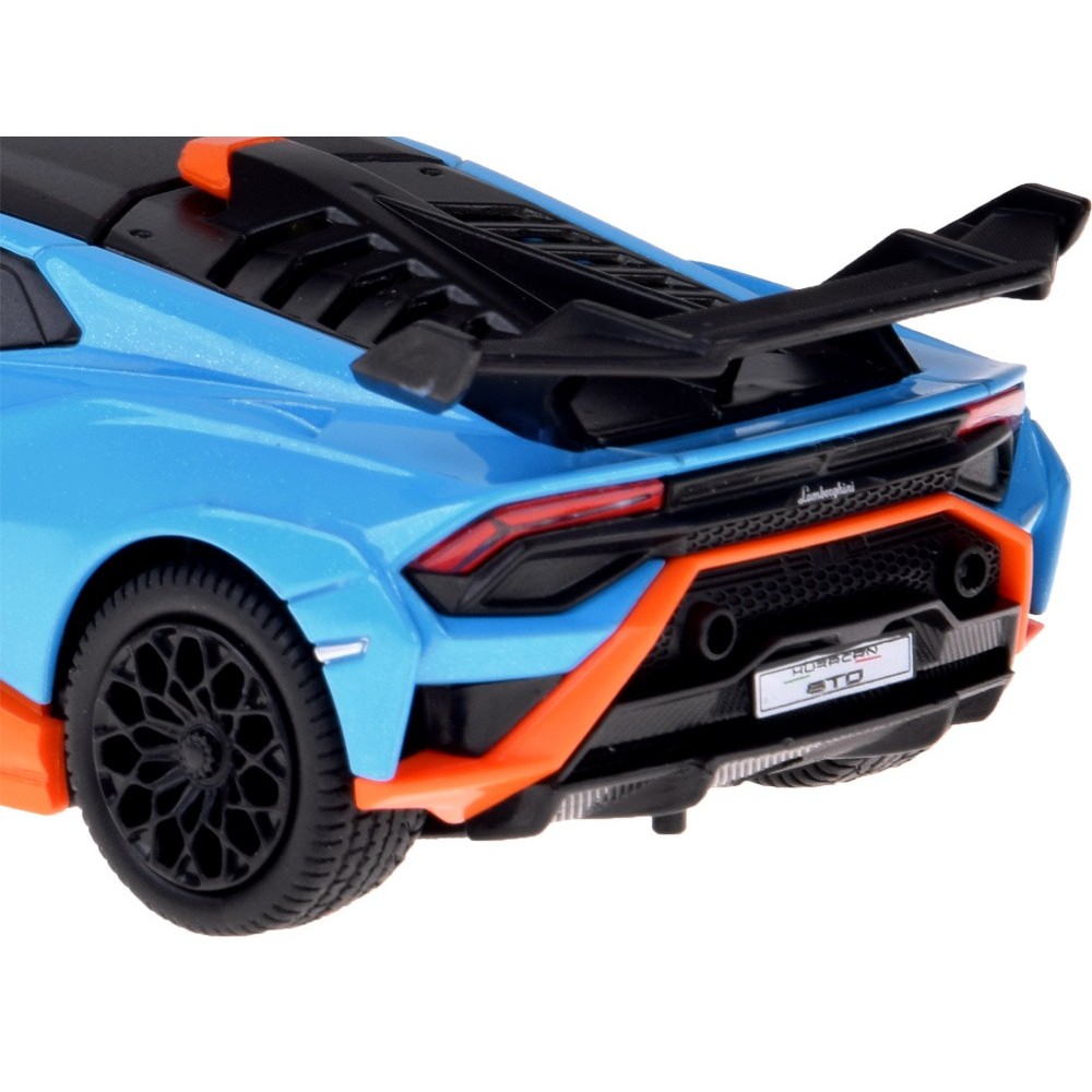 JOKO Kovové Auto Lamborghini Huracan STO so svetlom a zvukom 1:32, na batérie, modré