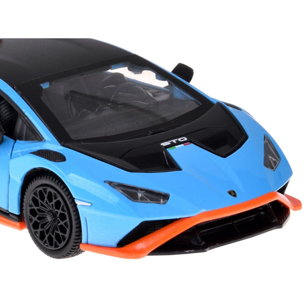 JOKO Kovové Auto Lamborghini Huracan STO so svetlom a zvukom 1:32, na batérie, modré