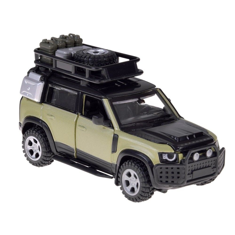 JOKO Tuningová Sada Kovové Auto Licencovaný Land Rover Defender 110, otváracie dvere, zelené