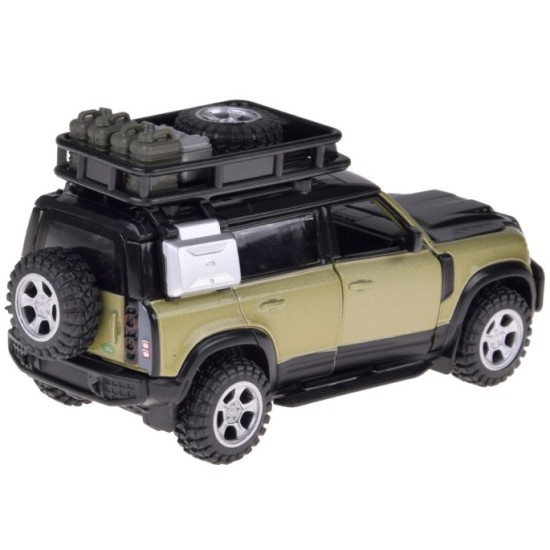 JOKO Tuningová Sada Kovové Auto Licencovaný Land Rover Defender 110, otváracie dvere, zelené