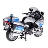 JOKO Kovový Model Policajná Motorka BMW R1250 RT-P 1:12, strieborná