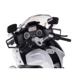 JOKO Kovový Model Policajná Motorka BMW R1250 RT-P 1:12, strieborná