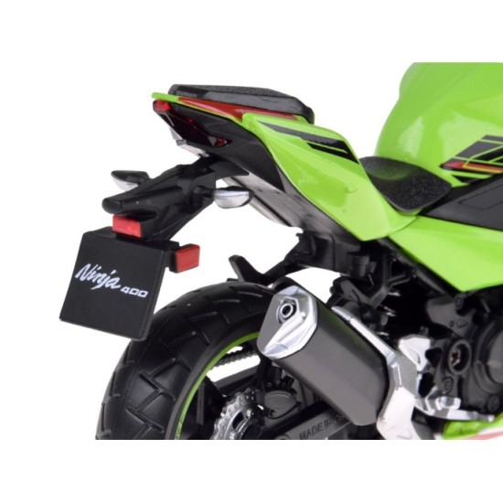 JOKO Kovový Model Motorka Kawasaki Ninja 400 2023 1:12, zelená