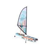 JOKO RC WINDSURFER plávajúci vo VODE na diaľkové ovládanie + Figúrka Windsurfera, nabíjačka, Led svetlo, zelený