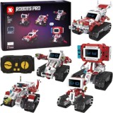JOKO Technická stavebnica Robots Pro KY 5v1 s LED displejom na diaľkové ovládanie