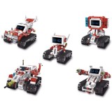 JOKO Technická stavebnica Robots Pro KY 5v1 s LED displejom na diaľkové ovládanie