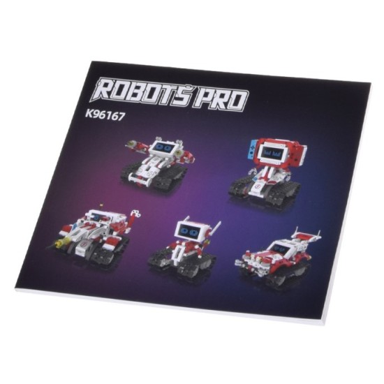 JOKO Technická stavebnica Robots Pro KY 5v1 s LED displejom na diaľkové ovládanie