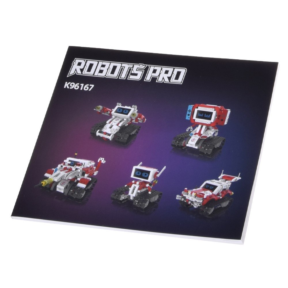 JOKO Technická stavebnica Robots Pro KY 5v1 s LED displejom na diaľkové ovládanie