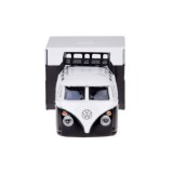 Maisto Sada Kovový Model Auto Volkswagen VAN Samba s Obytným Prívesom 1:64