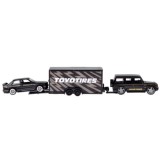 Maisto Sada 3v1 Kovové auto 1:64 Mercedes-Benz G 1988 a Kovové auto BMW M3 E30 s Prívesom, čierne