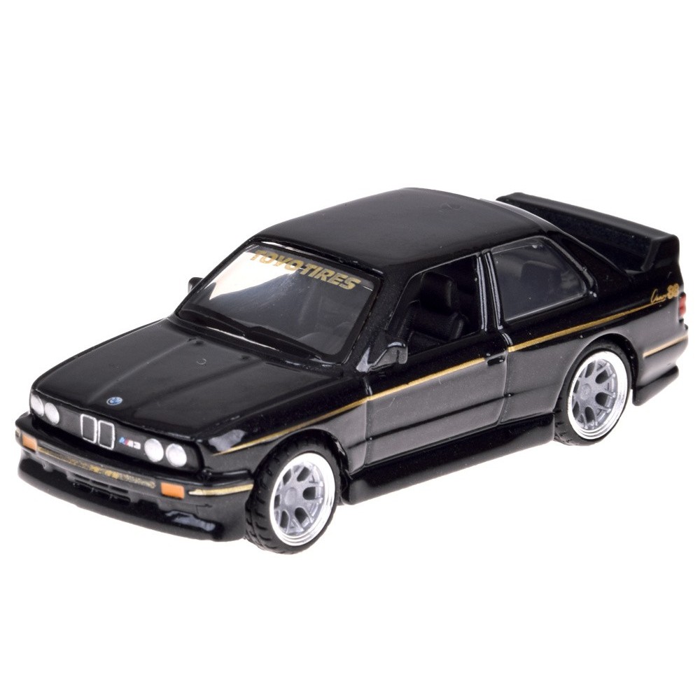 Maisto Sada 3v1 Kovové auto 1:64 Mercedes-Benz G 1988 a Kovové auto BMW M3 E30 s Prívesom, čierne