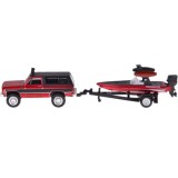 Maisto Kovové Auto Chevrolet K5 Blazer s prívesom a člnom 1:64