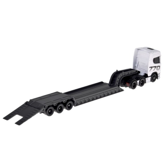 Maisto Licencovaná Sada Kovové auto SCANIA 770S 1:64 + Náves s Buldozérom