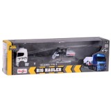 Maisto Licencovaná Sada Kovové auto SCANIA 770S 1:64 + Náves s Buldozérom
