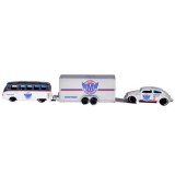 Maisto Kovové auto Volkswagen Van Samba i VW Beetle 1:64
