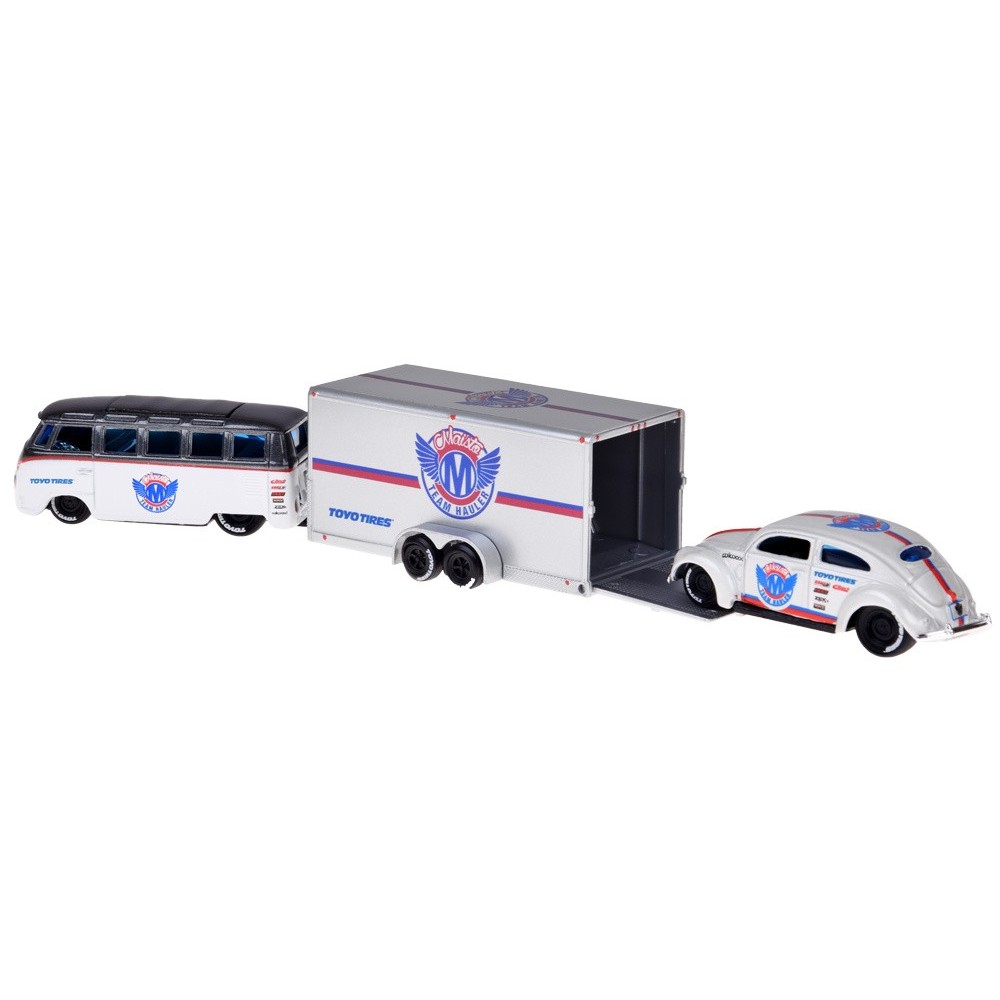 Maisto Kovové auto Volkswagen Van Samba i VW Beetle 1:64
