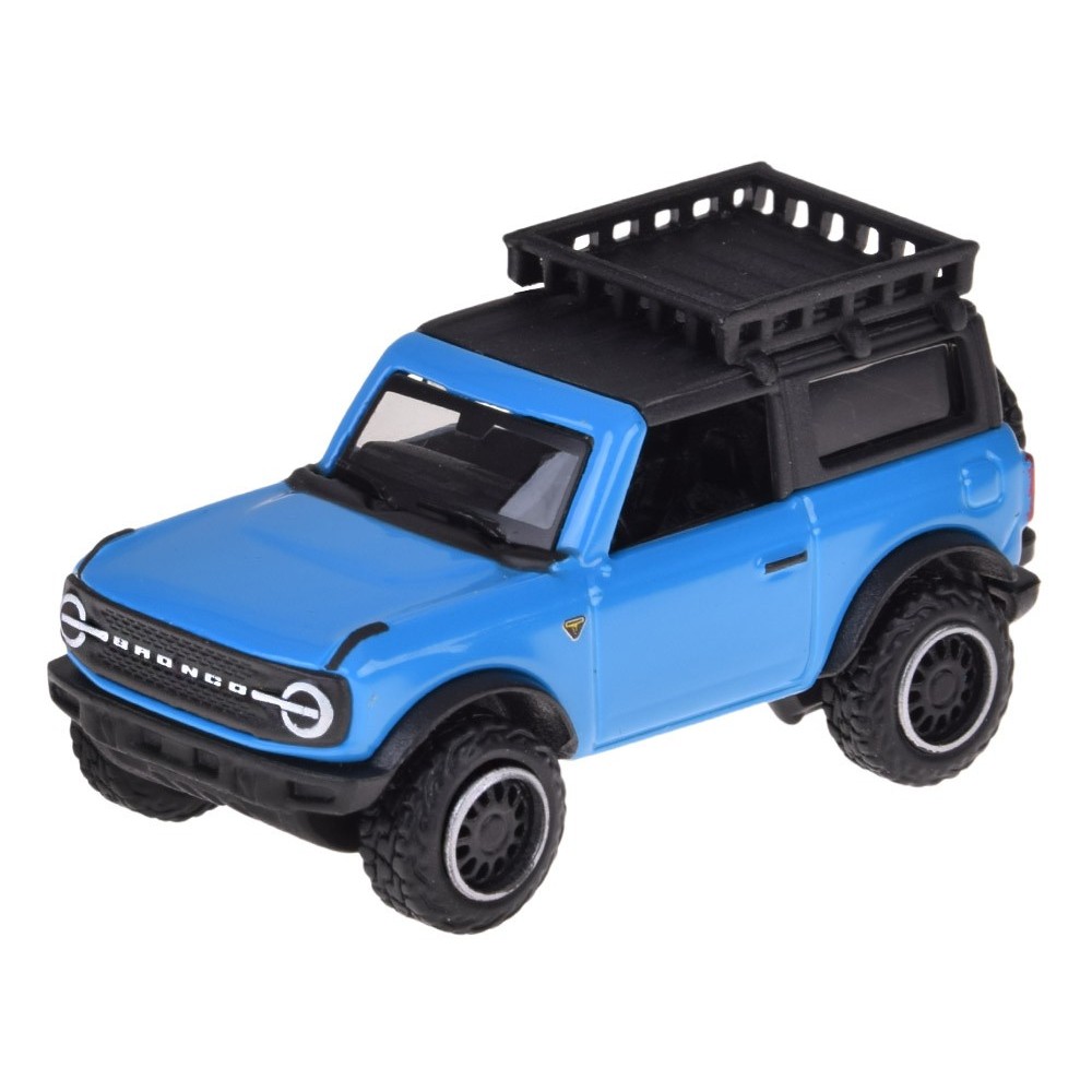 Maisto Kovové Auto Ford Bronco 2021 a príves s člnom 1:64