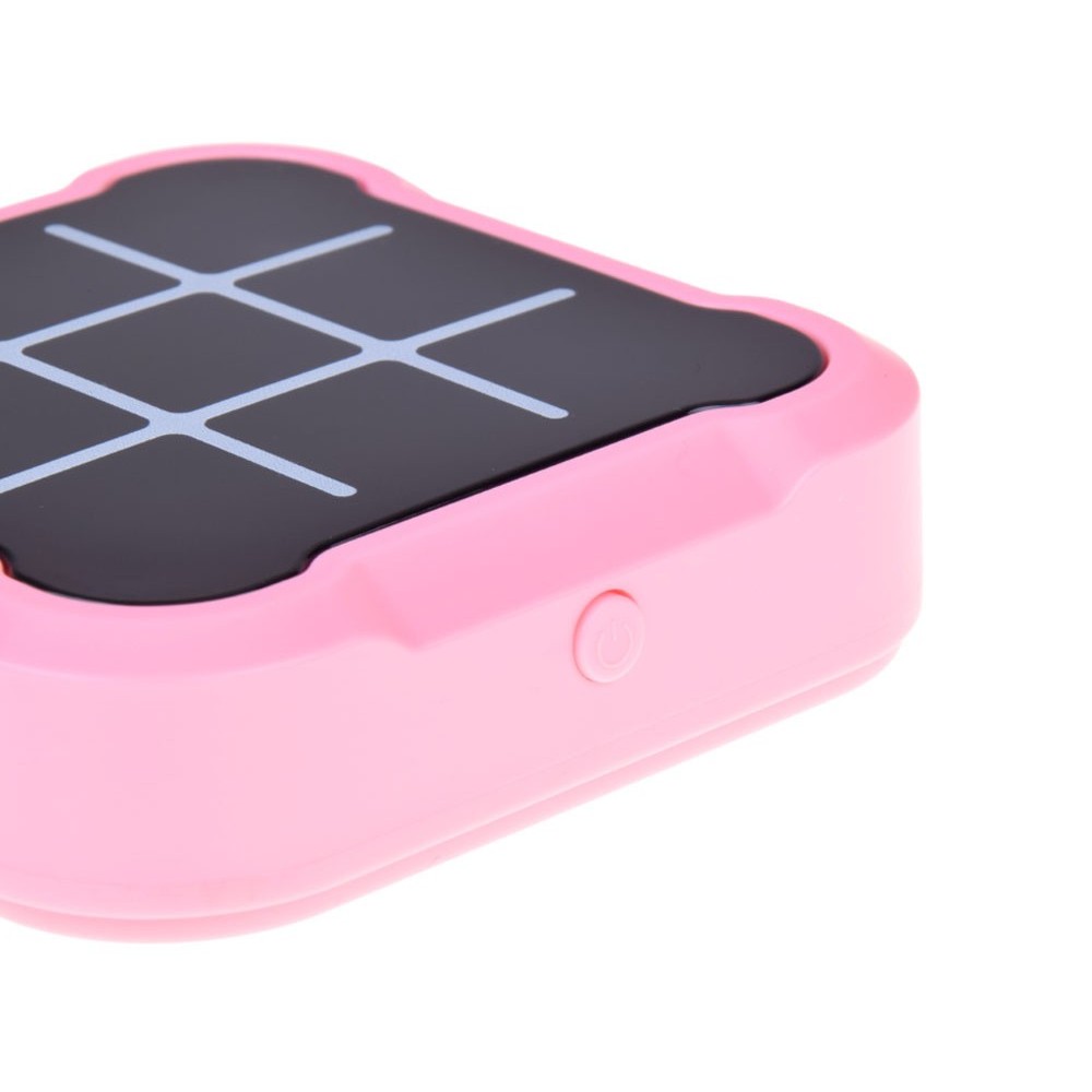 JOKO Pamäťová Elektronická hra 4v1 piškvôrky, pexeso, Tic Tac Toe, ružová