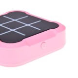 JOKO Pamäťová Elektronická hra 4v1 piškvôrky, pexeso, Tic Tac Toe, ružová