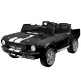 JOKO Elektrické autíčko Shelby GT 350 Klasik pre 2 deti, 2x200W 24V, dvojmiestne kožené sedadlo, nosnsosť 50kg, penové kolesá, č