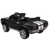 JOKO Elektrické autíčko Shelby GT 350 Klasik pre 2 deti, 2x200W 24V, dvojmiestne kožené sedadlo, nosnsosť 50kg, penové kolesá, č