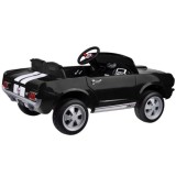 JOKO Elektrické autíčko Shelby GT 350 Klasik pre 2 deti, 2x200W 24V, dvojmiestne kožené sedadlo, nosnsosť 50kg, penové kolesá, č