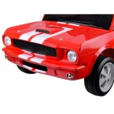 JOKO Elektrické autíčko Shelby GT 350 Klasik pre 2 deti, 2x200W 24V, dvojmiestne kožené sedadlo, nosnsosť 50kg, penové kolesá, č