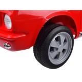 JOKO Elektrické autíčko Shelby GT 350 Klasik pre 2 deti, 2x200W 24V, dvojmiestne kožené sedadlo, nosnsosť 50kg, penové kolesá, č