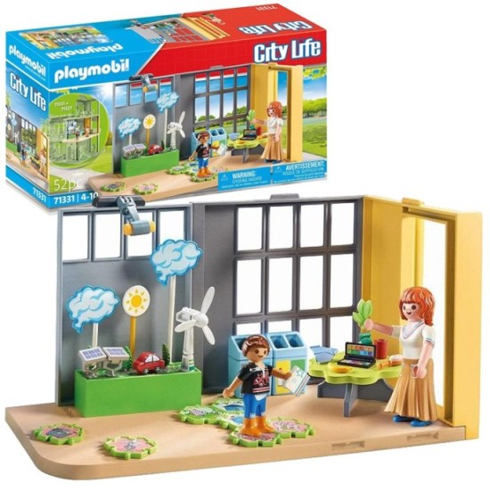 Playmobil, Detská stavebnica - Environmentálna náuka v škole, 52 ks