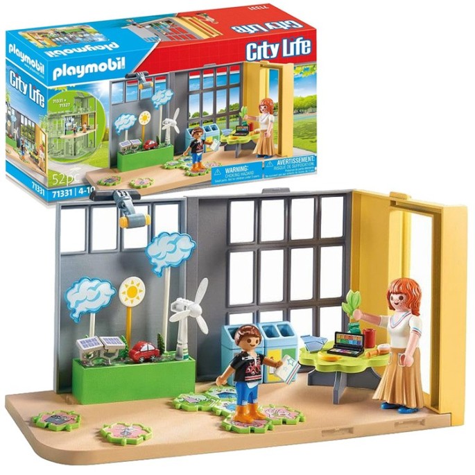 Playmobil, Detská stavebnica - Environmentálna náuka v škole, 52 ks