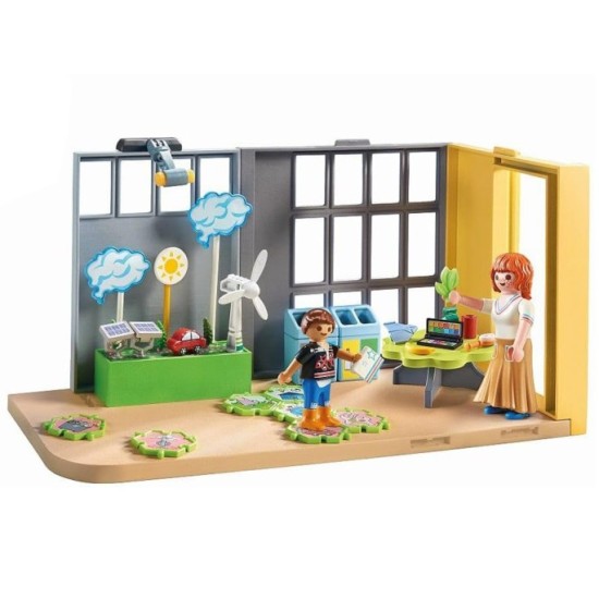 Playmobil, Detská stavebnica - Environmentálna náuka v škole, 52 ks