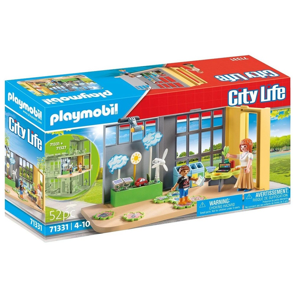 Playmobil, Detská stavebnica - Environmentálna náuka v škole, 52 ks