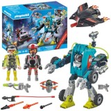 Playmobil 71578 Stavebnica Robot vs. Klzák 96ks