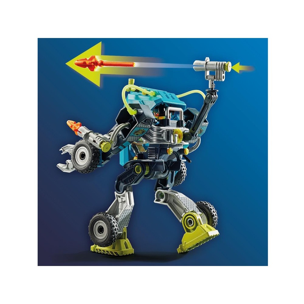 Playmobil 71578 Stavebnica Robot vs. Klzák 96ks