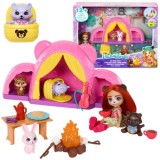 Mattel Enchantimals Sada Stanovania Výlet pod Stan, kemping bábika medveď ZA5995