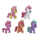 HASBRO My Little Pony Mini World Magic Crystal, Rozkladací, Kryštáľový domček s poníkmi, sada v kufríku 55ks + Farbu meniace kve