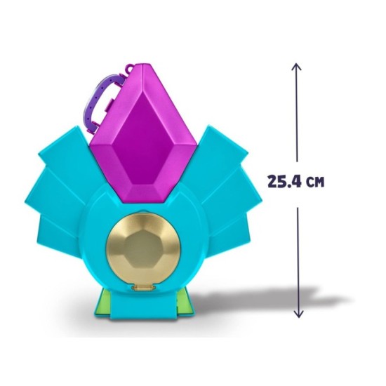 HASBRO My Little Pony Mini World Magic Crystal, Rozkladací, Kryštáľový domček s poníkmi, sada v kufríku 55ks + Farbu meniace kve