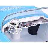 JOKO RC Kabriolet Retro Cadilac na diaľkové ovládanie so svetlom a zvukom + Bábika KEN, modrý