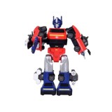 JOKO Transformer Figúrka Magnetický Robot 31cm 2v1 so svetlom na batérie, modro-červený