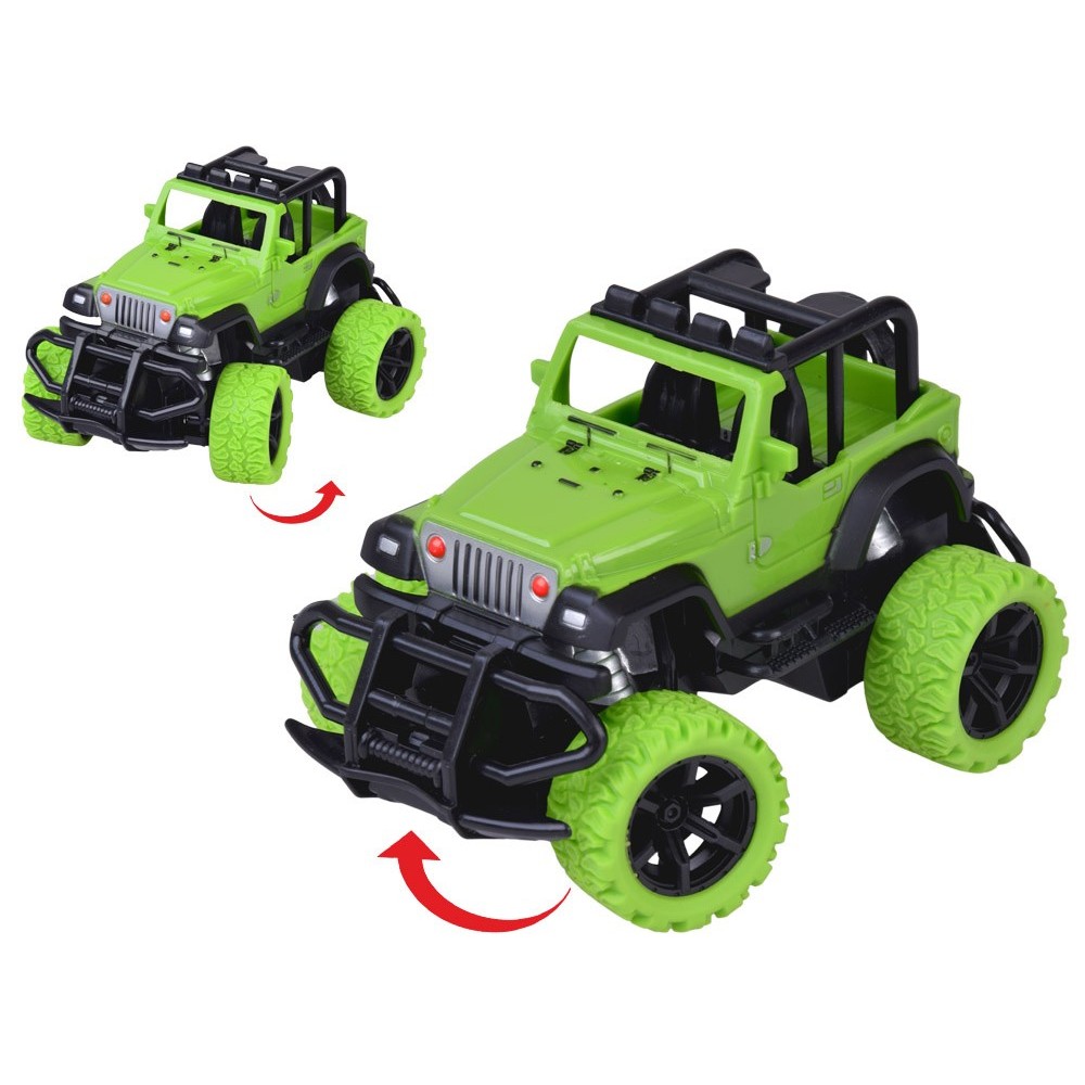 JOKO RC Auto Jeep Off-Road na diaľkové ovládanie 1:36, zelené