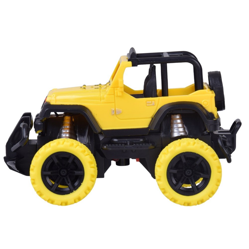 JOKO RC Auto Jeep Off-Road na diaľkové ovládanie 1:36 + nabíjačka, žlté